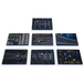 HBM Gereedschapswagen Inlays met Gereedschapset 262-delig, Blauw