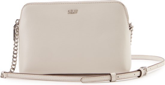 DKNY Bryant Dome Crossbody Dames Tas - Pebble