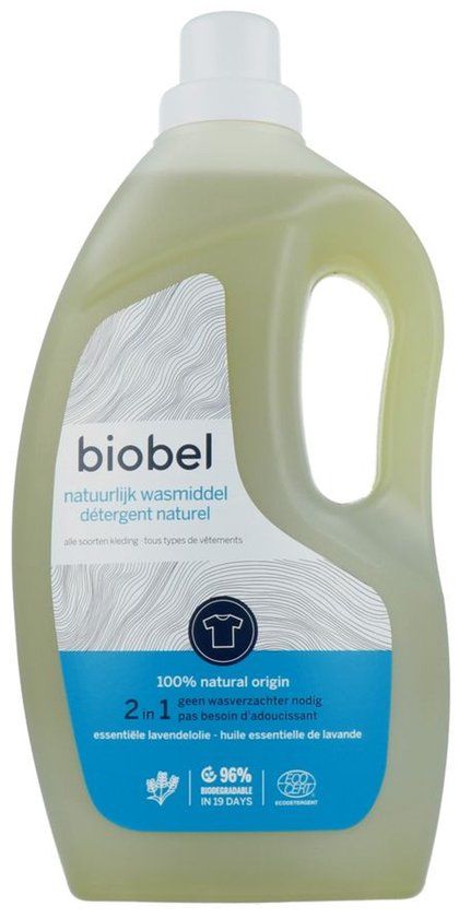 Biobel Vloeibaar Wasmiddel 1,5 L