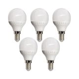 Xanlite - PACK5EV470PCW - Set van 2 P45 LED-lampen - E14 fitting - Klassiek - Kunststof materiaal - Klasse A+ - Laag verbruik - Eenvoudige installatie