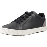 Geox D Blomiee C Sneakers Dames Noir/Gris Foncé EU 37