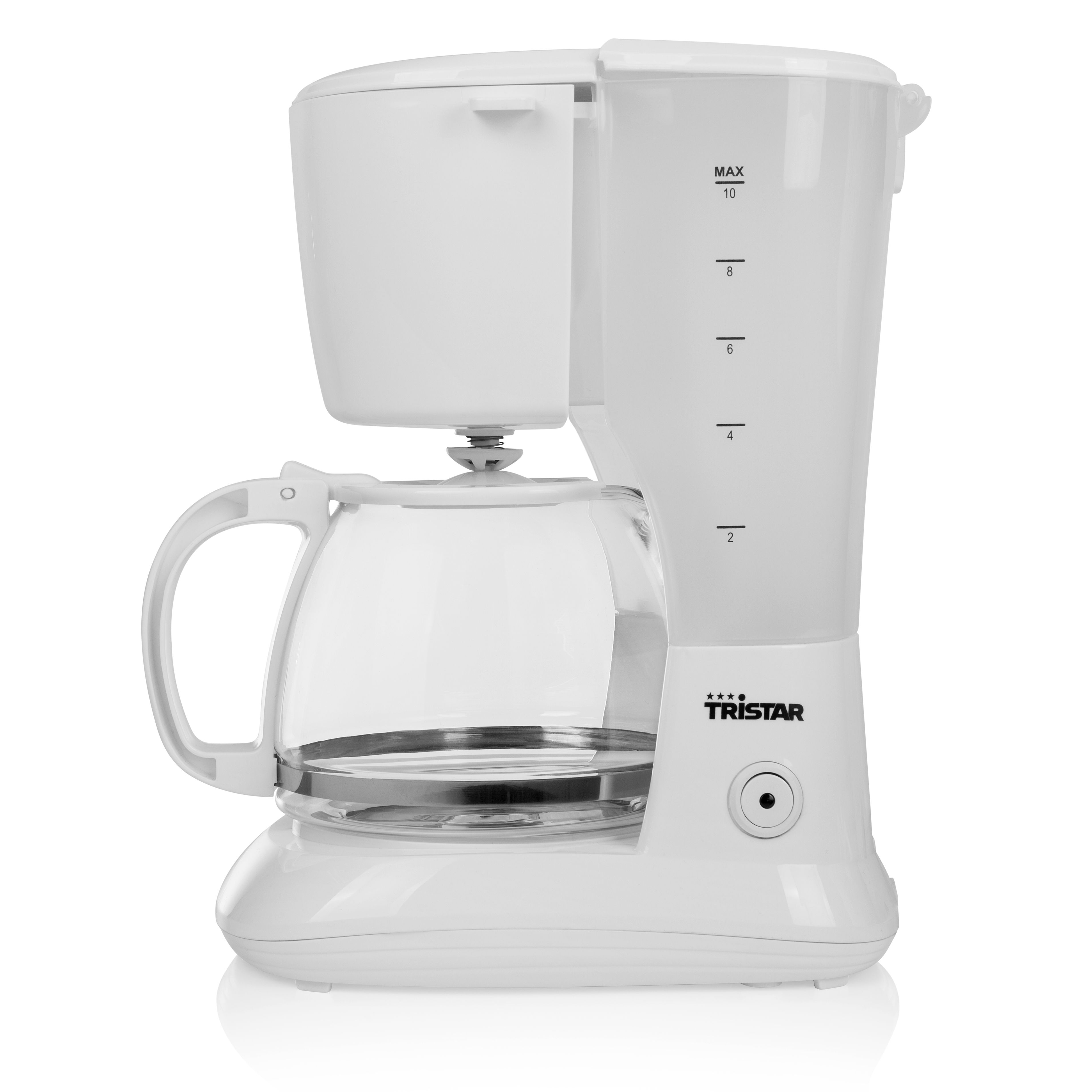 Tristar CM-1252 Koffiezetapparaat - Filterkoffiezetapparaat - 1.25L - 12 kopjes - Wit