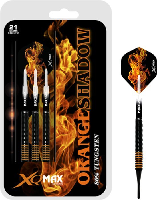 XQMAX Orange Shadow 80% Tungsten 25 gram Steeltip