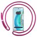 Transparante Huawei Transparante beschermhoes voor Huawei Honor Magic 6 Lite 5G, met koord, fuchsia