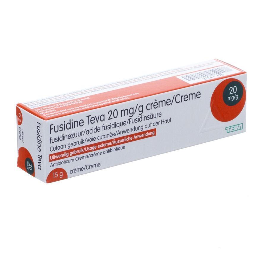 Fucidin Fusidine Teva 20mg Crème 15g