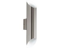 Eglo Agolada Wandlamp voor buiten - LED - IP44 - 2 Lichts - RVS - Wit