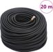 vidaXL Luchtslang hybride 0,6'' 20 m rubber en PVC zwart