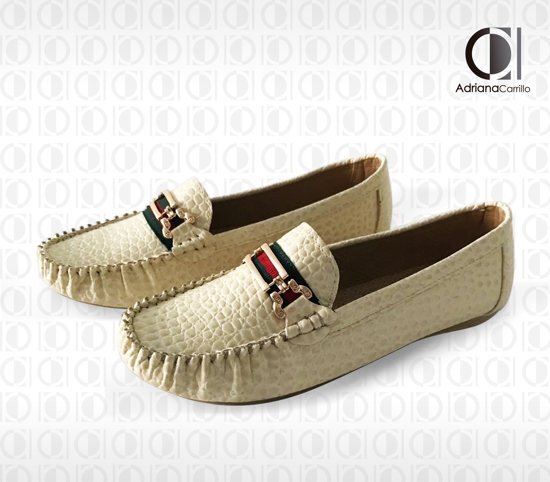 ADRIANA CARRILLO Mocassins - Casual - Instappers - Confianza - Dames - Maat 40 - YJ-2220 APRICOT