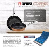 MONIX Copper | Set van 3 koekenpannen 20-24-28 cm