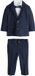 Next Jongens Set met blazer, overhemd, broek en vlinderdas. Set met blazer, overhemd en broek. - Blauw