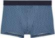 HOM Martinez Boxer briefs H01 Blue print Mannen S