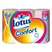 LOTUS Aqua Tube Papier Toilette 2 Épaisseurs Tube Biodégradable, 6 Rouleaux