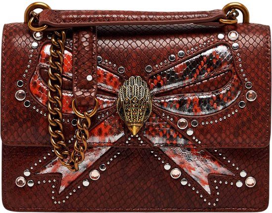 Kurt Geiger Dames Handtas Bruin Leer Shoreditch