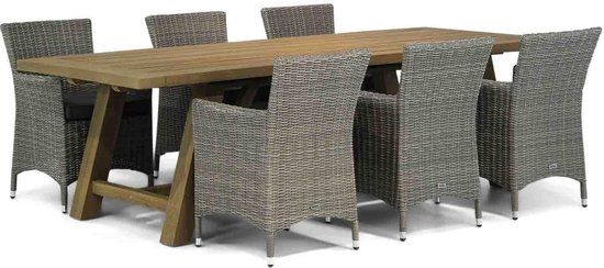 Garden Collections Dublin/Lazio 260 cm dining tuinset 7-delig