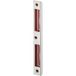 Häfele Gâche à encastrer DIN pour portes à battue 170 mm, inox mat - brun