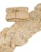 Halbach Tafelloper in katoen-look, 70 cm x 3 m, zand