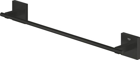 GROHE QuickFix Start Cube Handdoekhouder - 450 mm - Matte Black