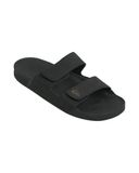 Quiksilver Rivi Leather Slippers Zwart EU 39 Man