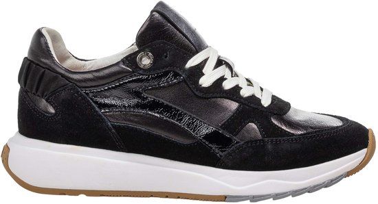 Floris van Bommel Suvi 04.00 suède sneakers zwart