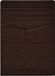 Fossil Andrew Emboss Card Case Brown Croco