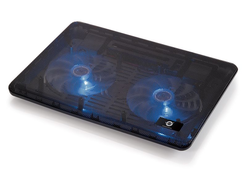 Conceptronic CNBCOOLPAD2F Laptop Cooling Pad - 15.6" - Black