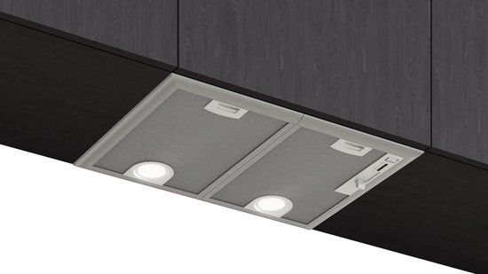 Siemens LB55566 iQ300 Afzuigkap Inbouw Metallic, Zilver 604 m³/uur