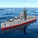 Barter-klasse torpedobootjager kit de modélisme