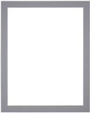 yd. Passe-Partout Fotomaat 30x40 cm - Lijstmaat 35x45 cm - Gris - Museumkarton