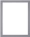 yd. Passe-Partout Fotomaat 30x40 cm - Lijstmaat 35x45 cm - Gris - Museumkarton