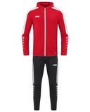Jako Power Polyesterpak Met Kap Dames - Rood | Maat: 36