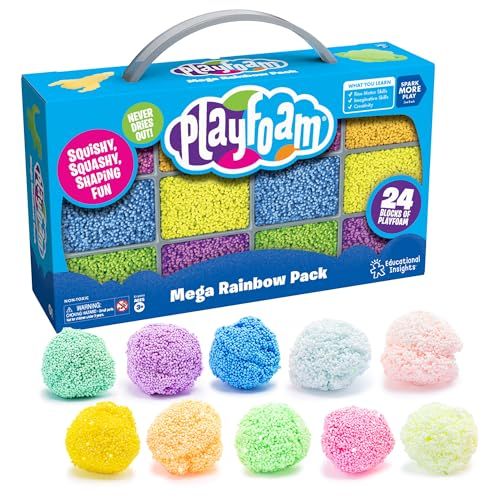Learning Resources Playfoam Mega Rainbow Pack - Multicolor