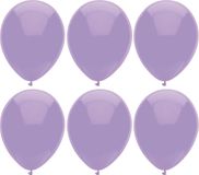 Haza Ballonnen verjaardag/thema feest - 300x stuks - lila paars 29 cm