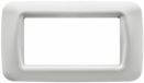 Gewiss TOP SYSTEM-AFDEKRAAM - VAN TECHNOPOLYMEER MET GLANZENDE AFWERKING - 4 INZETSTUKKEN - WOLKENWIT - SYSTEM, GW22504