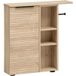 Schildmeyer Niskast met toiletpapierhouder Mads 159669, wit eiken decoratie/gestreept