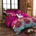 Goodivery ® Stijlvolle Bohemian Beddengoedset met Kleurrijk Mandala Design, Tweepersoons, Microvezel, Boho-3