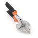 Merkloos / Sans marque Dailygoods Schaar Multi Angle Zwart Handvat Hoofdgereedschap