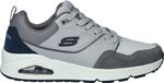Skechers Uno Retro One Sneakers - Heren - Grijs