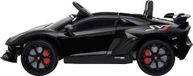 Lamborghini Poussette - Voiture électrique "Lamborghini Aventador SVJ" - Licence - 12V7AH, 2 moteurs - Télécommande 2.4 Ghz, MP3, siège en cuir + EVA + laqué