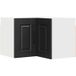 Armoire de cuisine meuble de cuisine noir 57 x 57 x 40 cm bois d'ingénierie