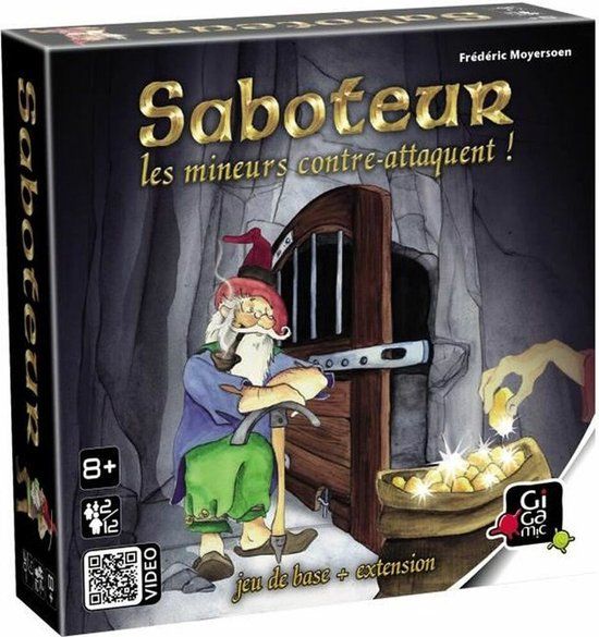 Gigamic Saboteur 2: Les Mineurs Contre-Attaquent ! - Bordspel