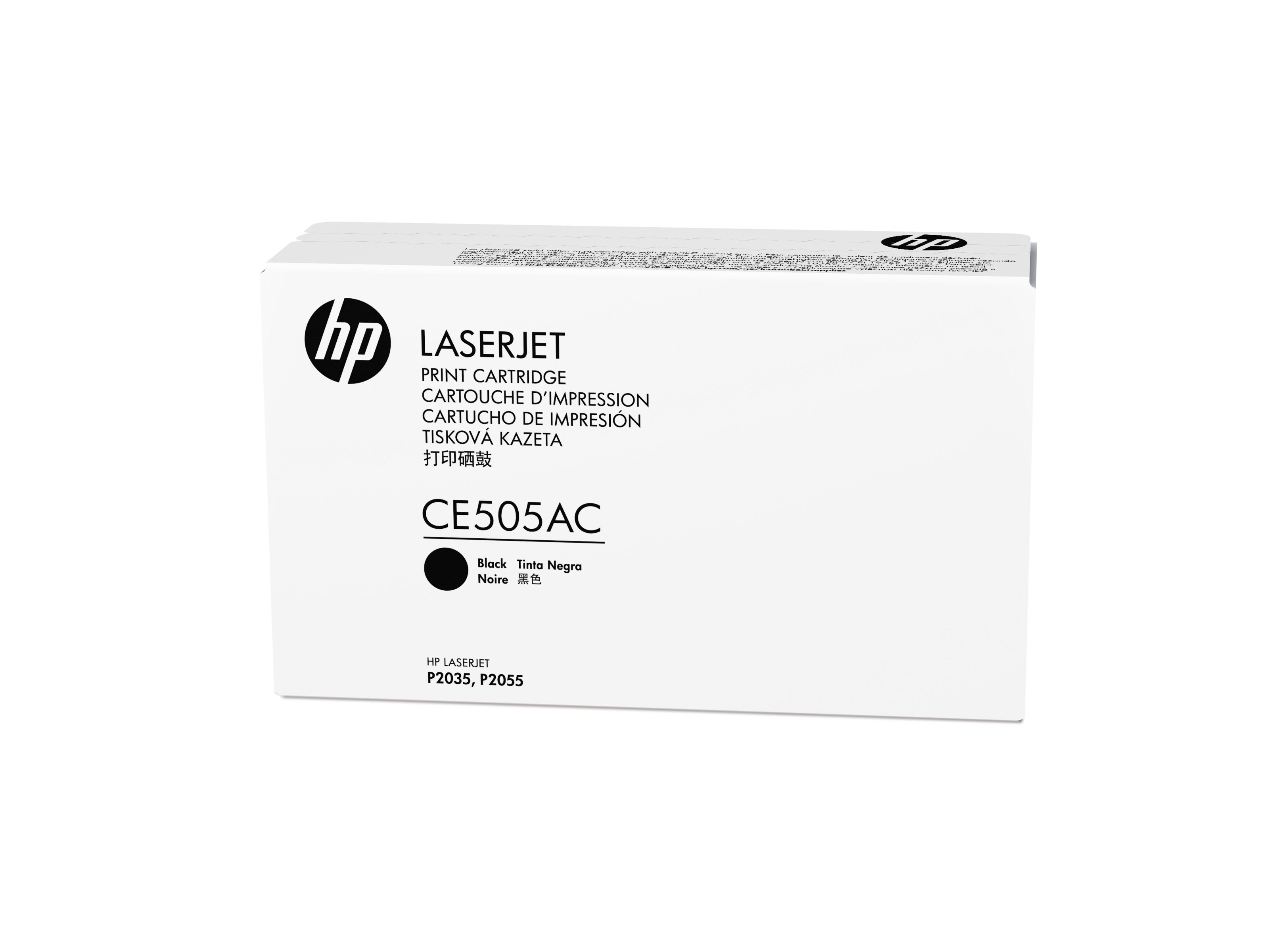 HP CE505AC Toner Cartridge - Zwart - 1 stuk