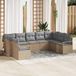 Maison Exclusive - Ensemble de canapés, 9 pièces, beige