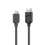 ALOGIC EL2DPHD-03 video kabel adapter 3 m DisplayPort HDMI Zwart
