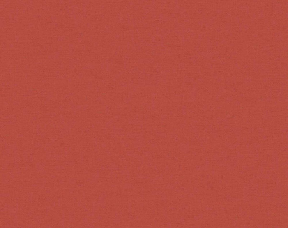 A.S. Création Rood Uni Vliesbehang - AS Creation Ethnic Origin - Rood - 4051315425046