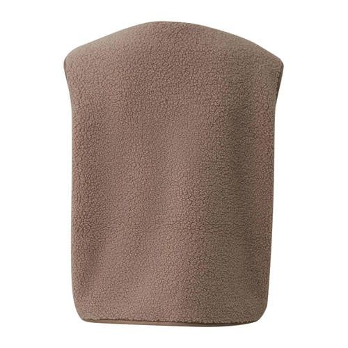 s.Oliver Curve teddy gilet Plus Size - taupe