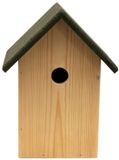 C J Wildlife CJ Wildbird Foods Europe Nestkast Hannover 32 mm Groen/Bruin Hout Hangend