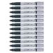 Pentel Bullet Point Paint Marker, Zilveren inkt, 1 pak van 12 markers