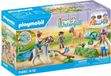 PLAYMOBIL Ferme équestre : Poneys et saut, jeu, pour enfants à partir de 4 ans