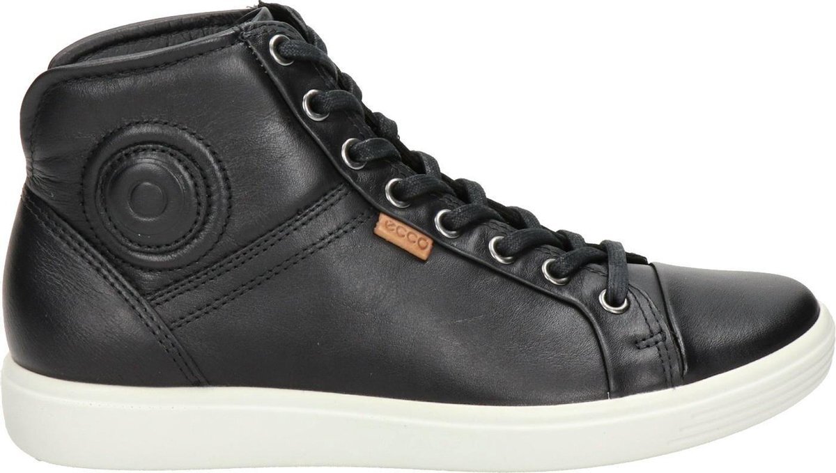 ECCO Soft 7 W Dames Sneakers - Zwart - Maat 38