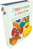 J'apprends Ballon Kids J'apprends à coudre : animaux en feutrine